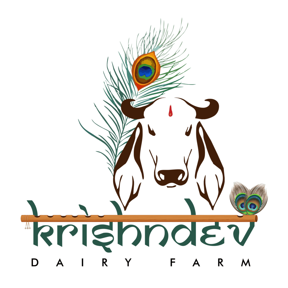 Krishndev Dairy Farm Logo